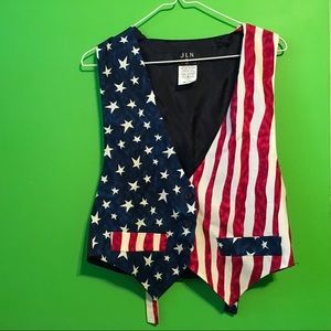 JLN USA Women’s Patriotic Vest